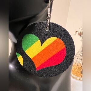 Large bold statement earrings